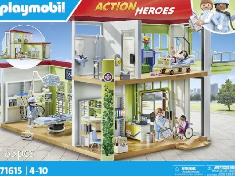 PLAYMOBIL 71615 Modernes Krankenhaus | Teddy Toys Kinderwelt
