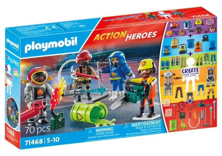 PLAYMOBIL 71468 My Figures: Feuerwehr | Teddy Toys Kinderwelt