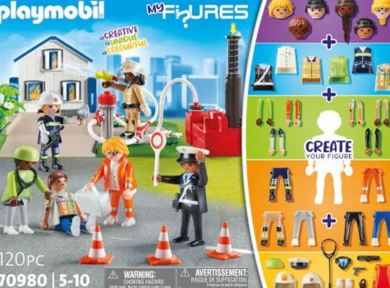 PLAYMOBIL 70980 My Figures: Rescue Mission | Teddy Toys Kinderwelt