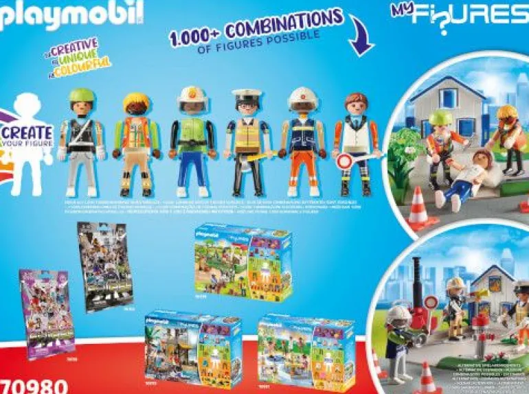 PLAYMOBIL 70980 My Figures: Rescue Mission | Teddy Toys Kinderwelt