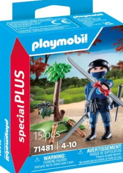 PLAYMOBIL 71481 Ninja mit Ausrüstung | Teddy Toys Kinderwelt