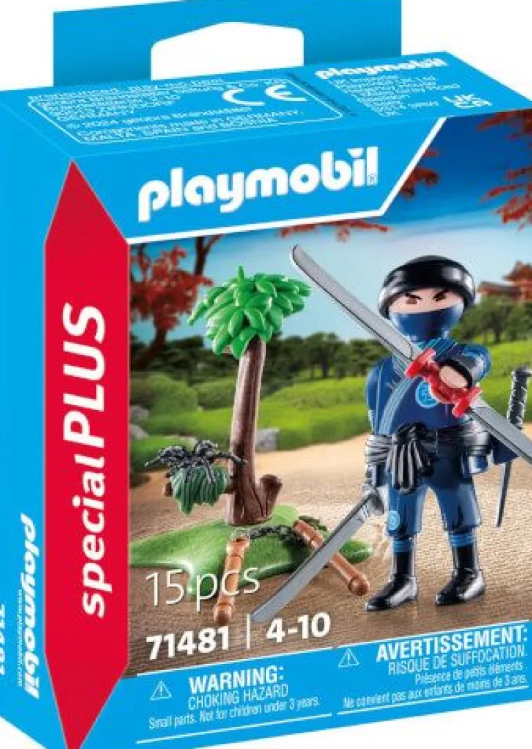 PLAYMOBIL 71481 Ninja mit Ausrüstung | Teddy Toys Kinderwelt