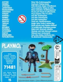 PLAYMOBIL 71481 Ninja mit Ausrüstung | Teddy Toys Kinderwelt