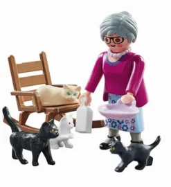 PLAYMOBIL 71172 Oma mit Katzen | Teddy Toys Kinderwelt