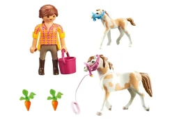 PLAYMOBIL 71243 Pferd mit Fohlen | Teddy Toys Kinderwelt
