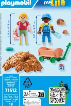 PLAYMOBIL 71512 Pflege der Igelfamilie | Teddy Toys Kinderwelt