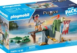 PLAYMOBIL 71473 Pirat mit Alligator | Teddy Toys Kinderwelt