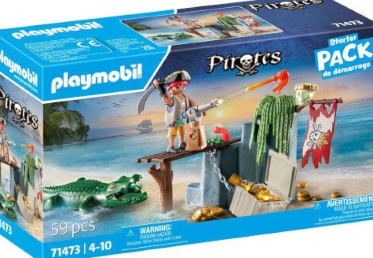 PLAYMOBIL 71473 Pirat mit Alligator | Teddy Toys Kinderwelt