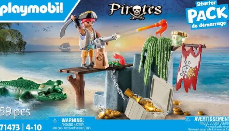 PLAYMOBIL 71473 Pirat mit Alligator | Teddy Toys Kinderwelt