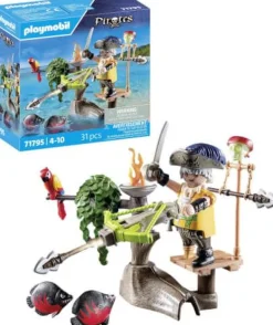 PLAYMOBIL 71795 Pirat mit Balliste | Teddy Toys Kinderwelt
