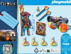 PLAYMOBIL 71189 Pirat mit Kanone | Teddy Toys Kinderwelt