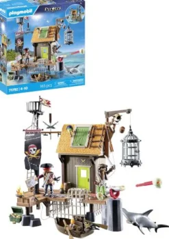 PLAYMOBIL 71792 Piratenhafen mit Seeräuber-Gefängnis | Teddy Toys Kinderwelt