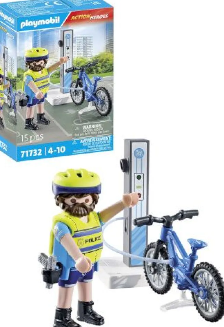 PLAYMOBIL 71732 Polizei Fahrradstreife | Teddy Toys Kinderwelt