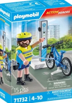 PLAYMOBIL 71732 Polizei Fahrradstreife | Teddy Toys Kinderwelt