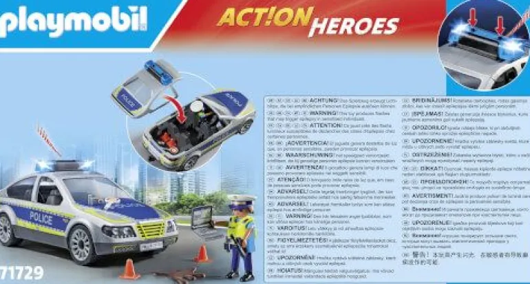 PLAYMOBIL 71729 Polizei Streifenwagen | Teddy Toys Kinderwelt