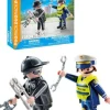 PLAYMOBIL 71804 Polizist und Einbrecher | Teddy Toys Kinderwelt