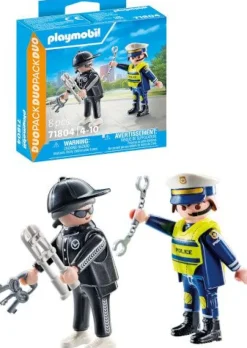PLAYMOBIL 71804 Polizist und Einbrecher | Teddy Toys Kinderwelt