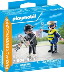 PLAYMOBIL 71804 Polizist und Einbrecher | Teddy Toys Kinderwelt