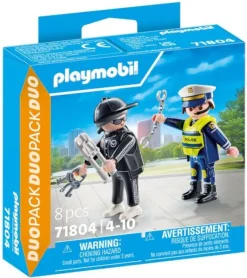 PLAYMOBIL 71804 Polizist und Einbrecher | Teddy Toys Kinderwelt