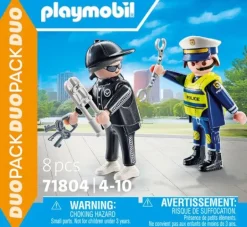 PLAYMOBIL 71804 Polizist und Einbrecher | Teddy Toys Kinderwelt