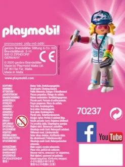 PLAYMOBIL 70237 Rapperin | Teddy Toys Kinderwelt