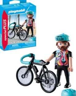 PLAYMOBIL 71478 Rennradfahrer Paul | Teddy Toys Kinderwelt