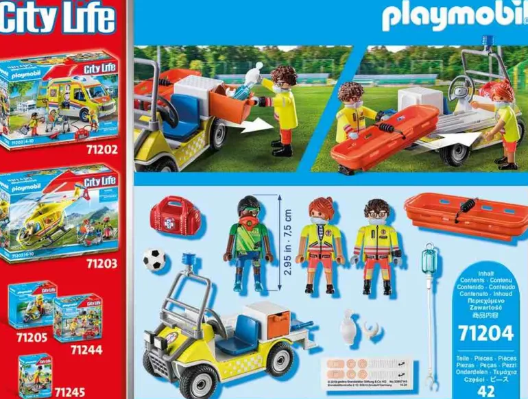 PLAYMOBIL 71204 Rettungscaddy | Teddy Toys Kinderwelt