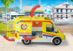 PLAYMOBIL 71202 Rettungswagen mit Licht und Sound | Teddy Toys Kinderwelt