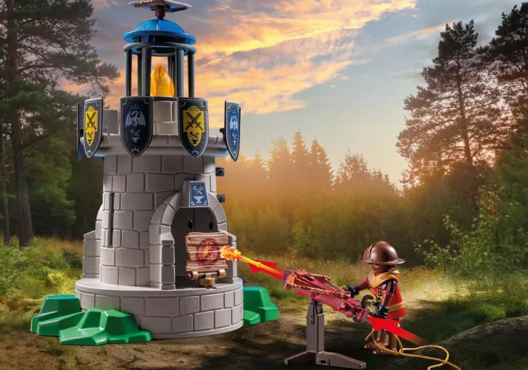 PLAYMOBIL 71483 Ritterturm mit Schmied und Drache | Teddy Toys Kinderwelt