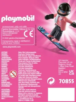 PLAYMOBIL 70855 Snowboarderin | Teddy Toys Kinderwelt