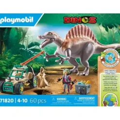 PLAYMOBIL 71820 Spinosaurus-Angriff auf Dino-Ausgrabung | Teddy Toys Kinderwelt
