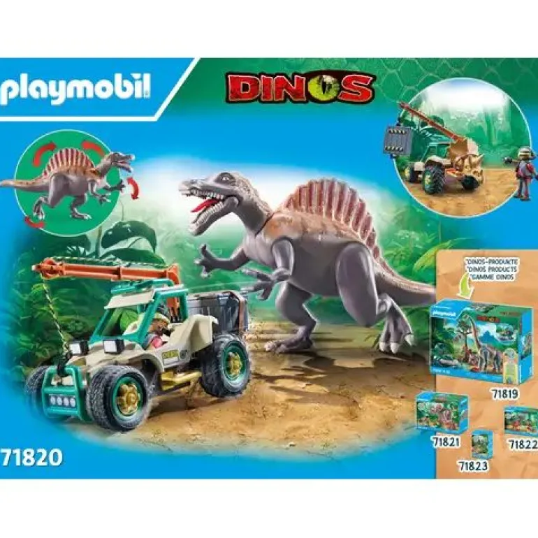 PLAYMOBIL 71820 Spinosaurus-Angriff auf Dino-Ausgrabung | Teddy Toys Kinderwelt