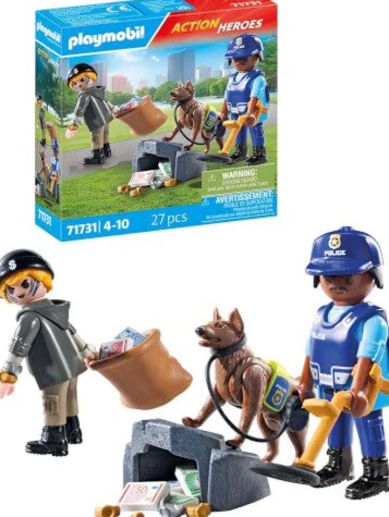 PLAYMOBIL 71731 Spurensuche mit Hund | Teddy Toys Kinderwelt