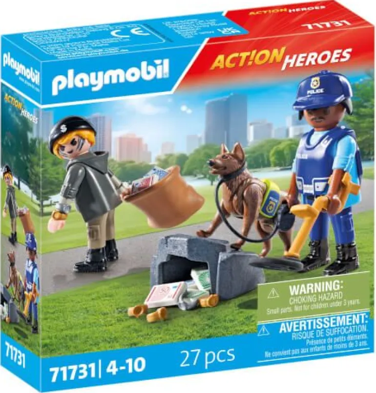 PLAYMOBIL 71731 Spurensuche mit Hund | Teddy Toys Kinderwelt