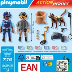 PLAYMOBIL 71731 Spurensuche mit Hund | Teddy Toys Kinderwelt