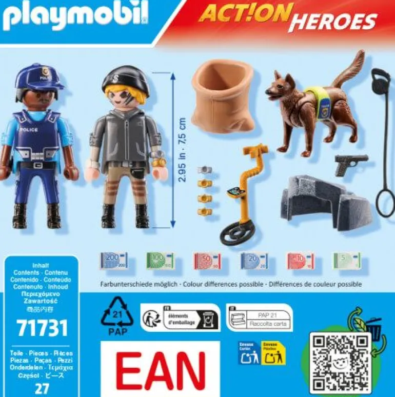 PLAYMOBIL 71731 Spurensuche mit Hund | Teddy Toys Kinderwelt