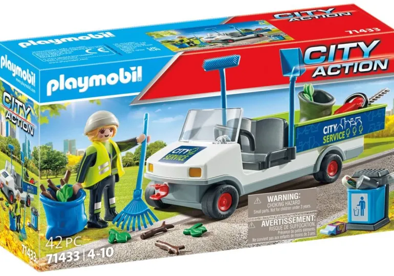 PLAYMOBIL 71433 Stadtreinigung mit E-Fahrzeug | Teddy Toys Kinderwelt