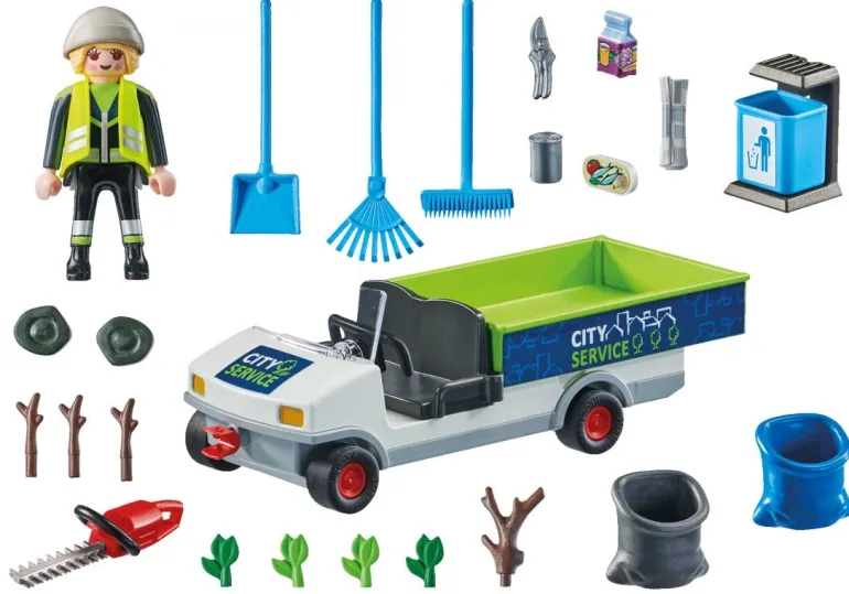 PLAYMOBIL 71433 Stadtreinigung mit E-Fahrzeug | Teddy Toys Kinderwelt