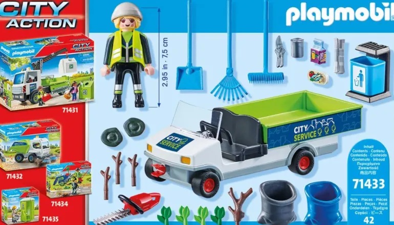 PLAYMOBIL 71433 Stadtreinigung mit E-Fahrzeug | Teddy Toys Kinderwelt
