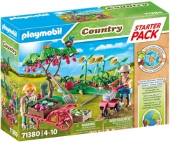 PLAYMOBIL 71380 Starter Pack Bauernhof Gemüsegarten | Teddy Toys Kinderwelt