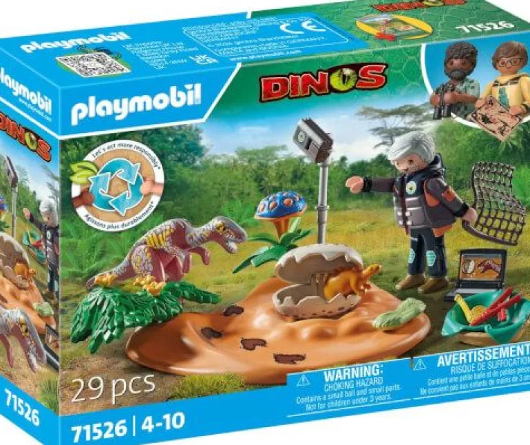 PLAYMOBIL 71526 Stegosaurusnest mit Eierdieb | Teddy Toys Kinderwelt