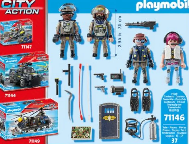 PLAYMOBIL 71146 SWAT-Figurenset | Teddy Toys Kinderwelt