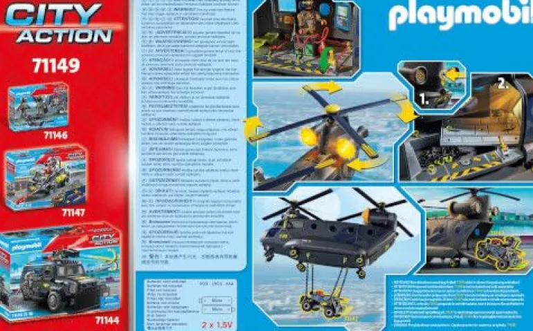 PLAYMOBIL 71149 SWAT-Rettungsflugzeug | Teddy Toys Kinderwelt