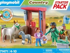 PLAYMOBIL 71471 Tierarzteinsatz bei den Eseln | Teddy Toys Kinderwelt