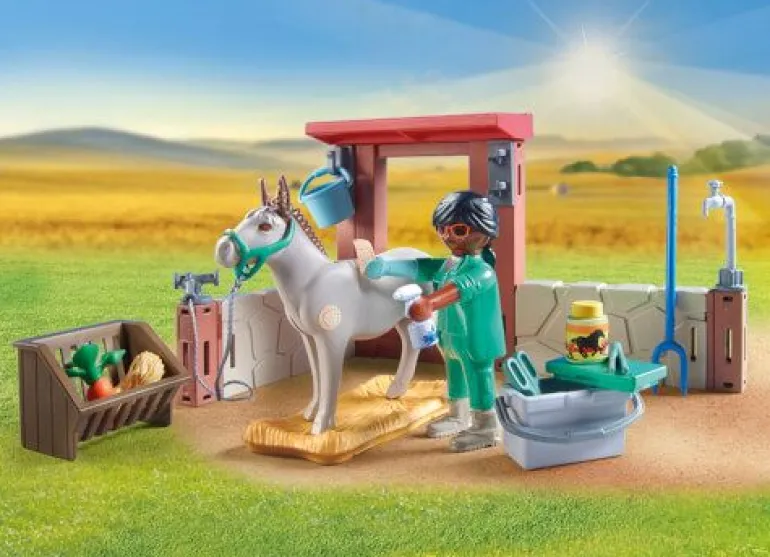 PLAYMOBIL 71471 Tierarzteinsatz bei den Eseln | Teddy Toys Kinderwelt