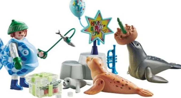 PLAYMOBIL 71448 Tierfütterung | Teddy Toys Kinderwelt