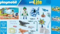 PLAYMOBIL 71448 Tierfütterung | Teddy Toys Kinderwelt