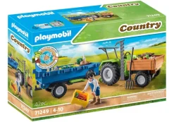 PLAYMOBIL 71249 Traktor mit Anhänger | Teddy Toys Kinderwelt