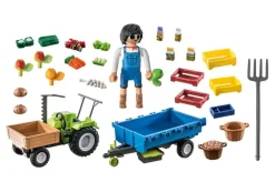 PLAYMOBIL 71249 Traktor mit Anhänger | Teddy Toys Kinderwelt