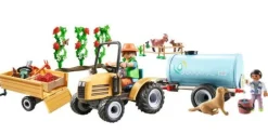 PLAYMOBIL 71442 Traktor mit Anhänger und Wassertank | Teddy Toys Kinderwelt